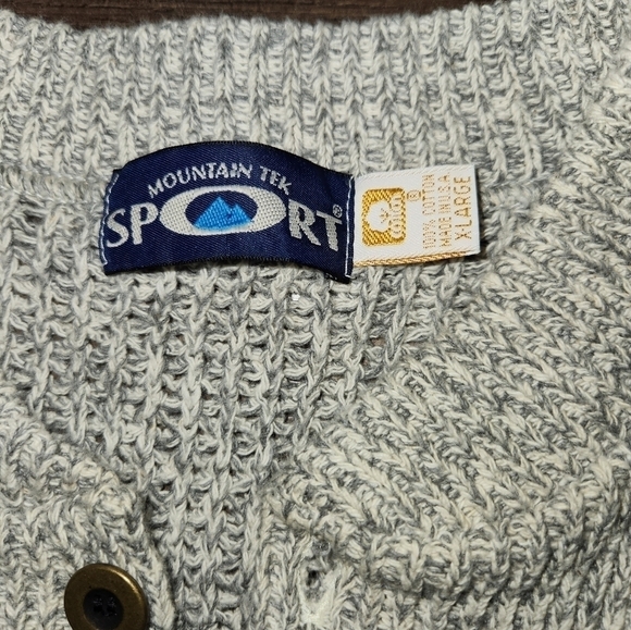 Mountian Tek Sports Sweater Men's Size Xl - Picture 2 of 3